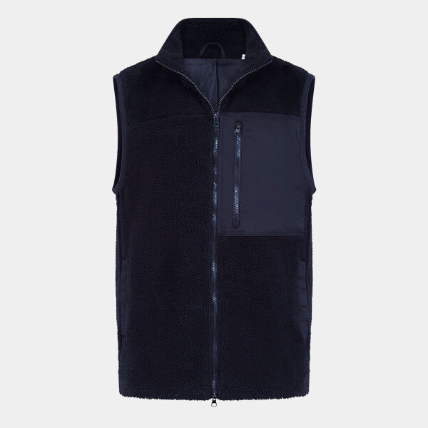 Recycled sherpa gilet Thumbnail