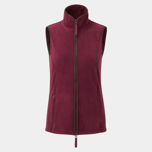 Women’s artisan fleece gilet Thumbnail